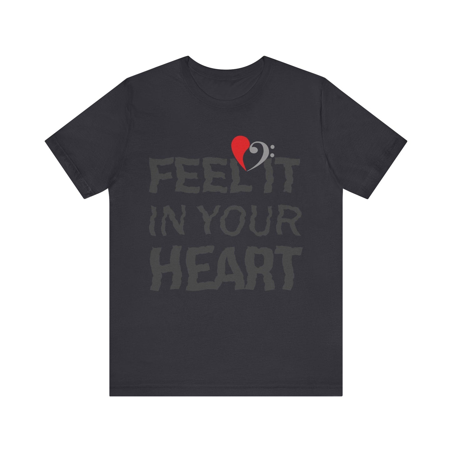 Feel It In Your Heart Bass Love T-shirt mockup