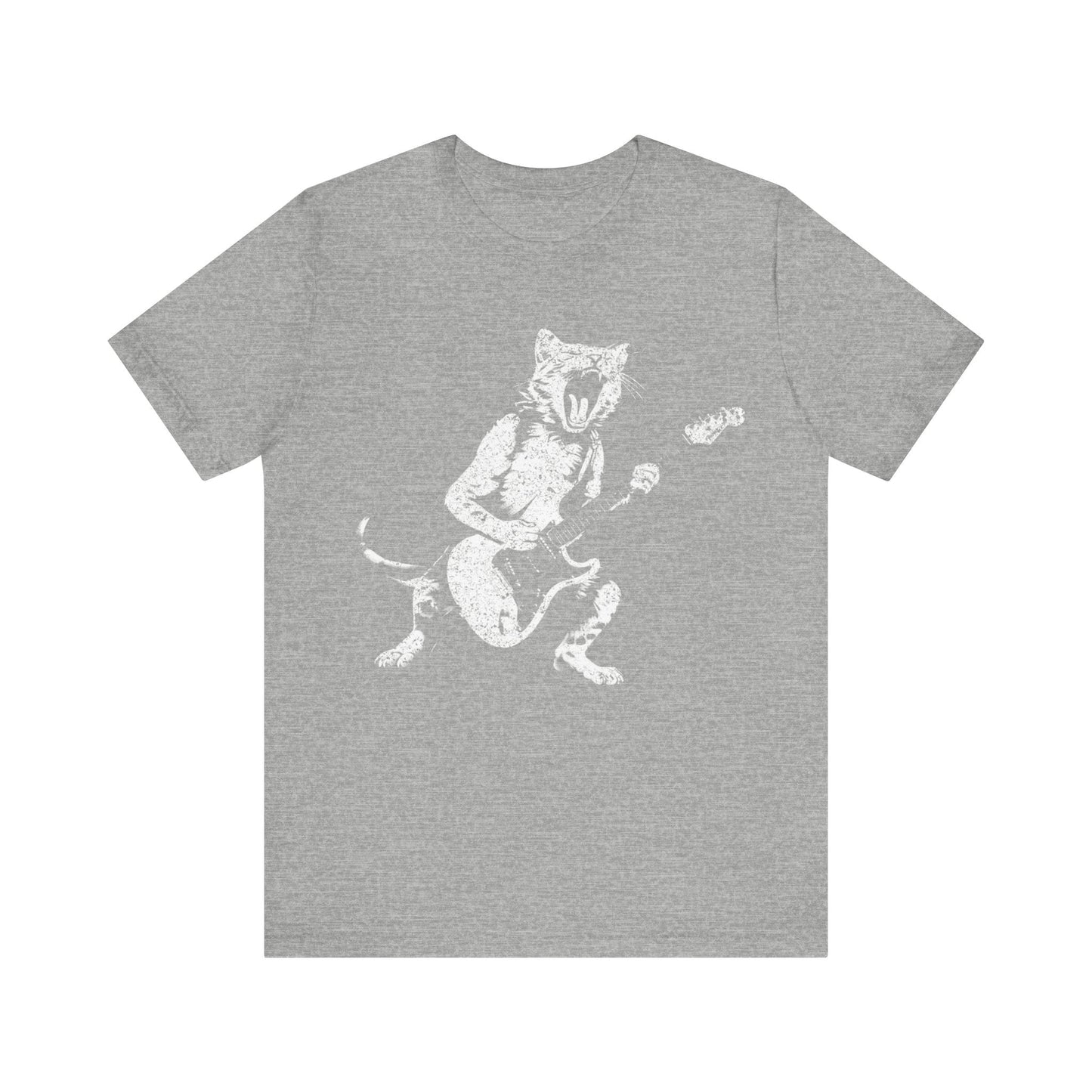 Rockin' Kitty Cat T-shirt mock up