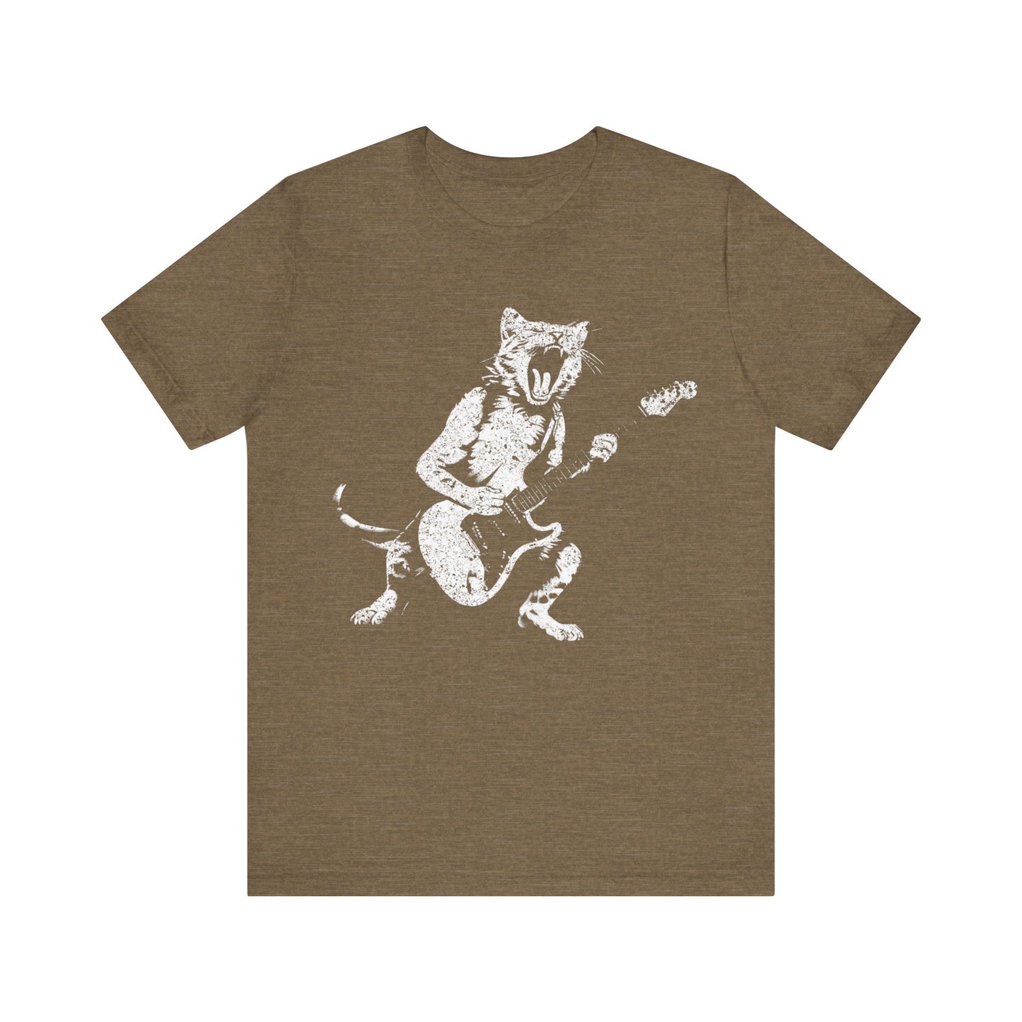 Rockin' Kitty Cat T-shirt mock up