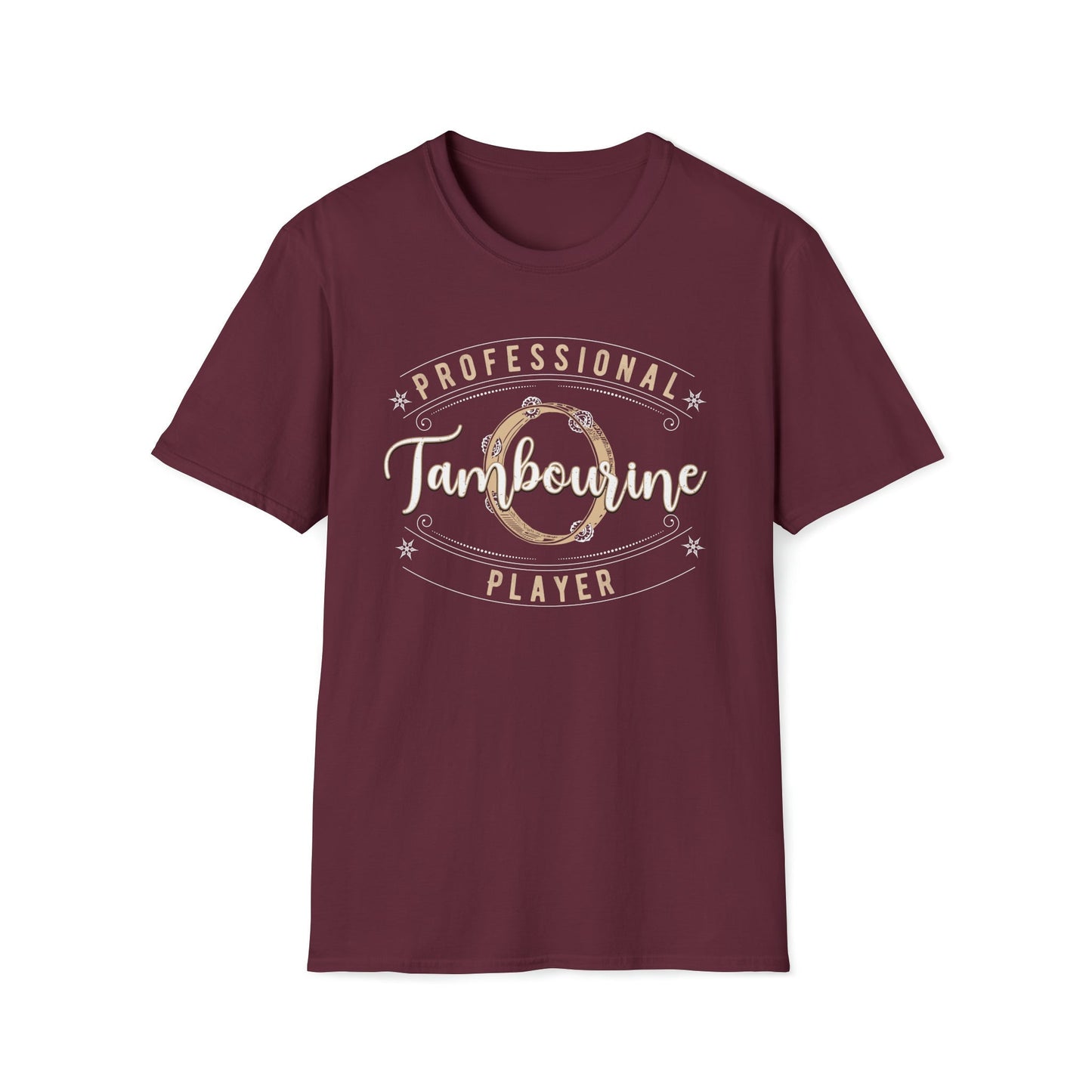 Professional Tambourine Player T-Shirt mock up