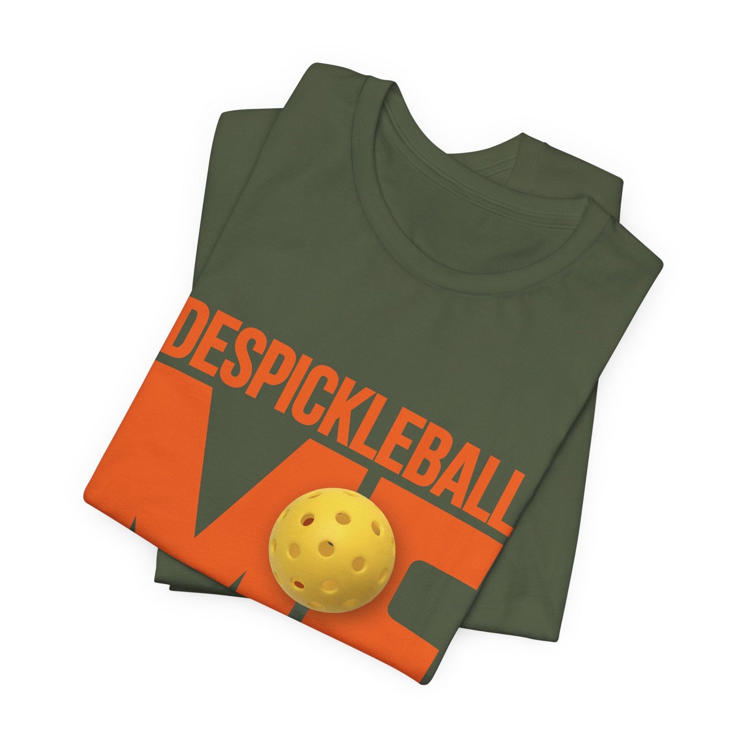 Pickleball T-Shirt mock up folded