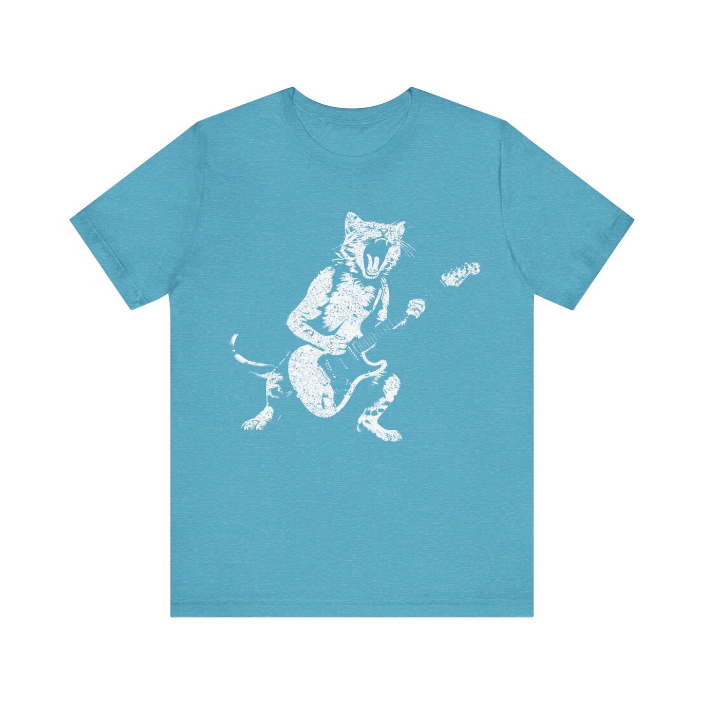 Rockin' Kitty Cat T-shirt mock up