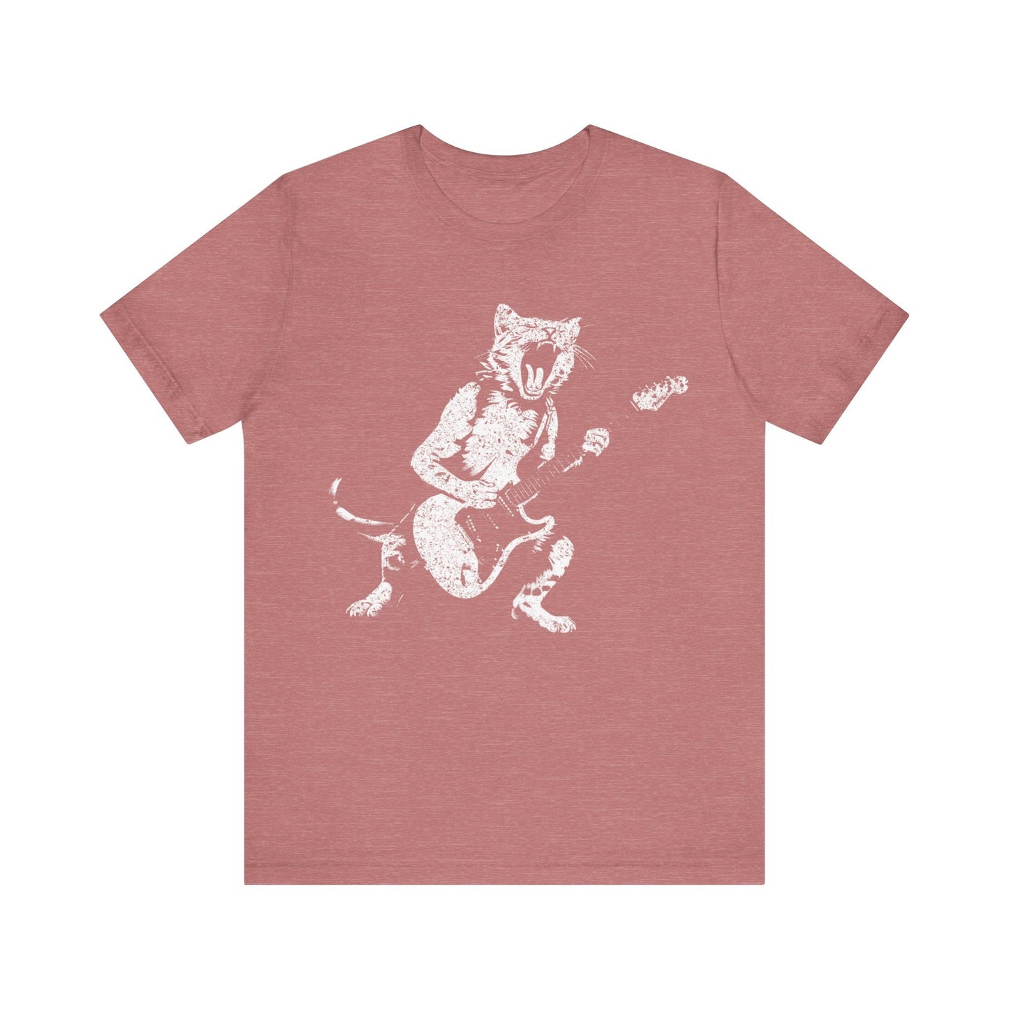 Rockin' Kitty Cat T-shirt mock up