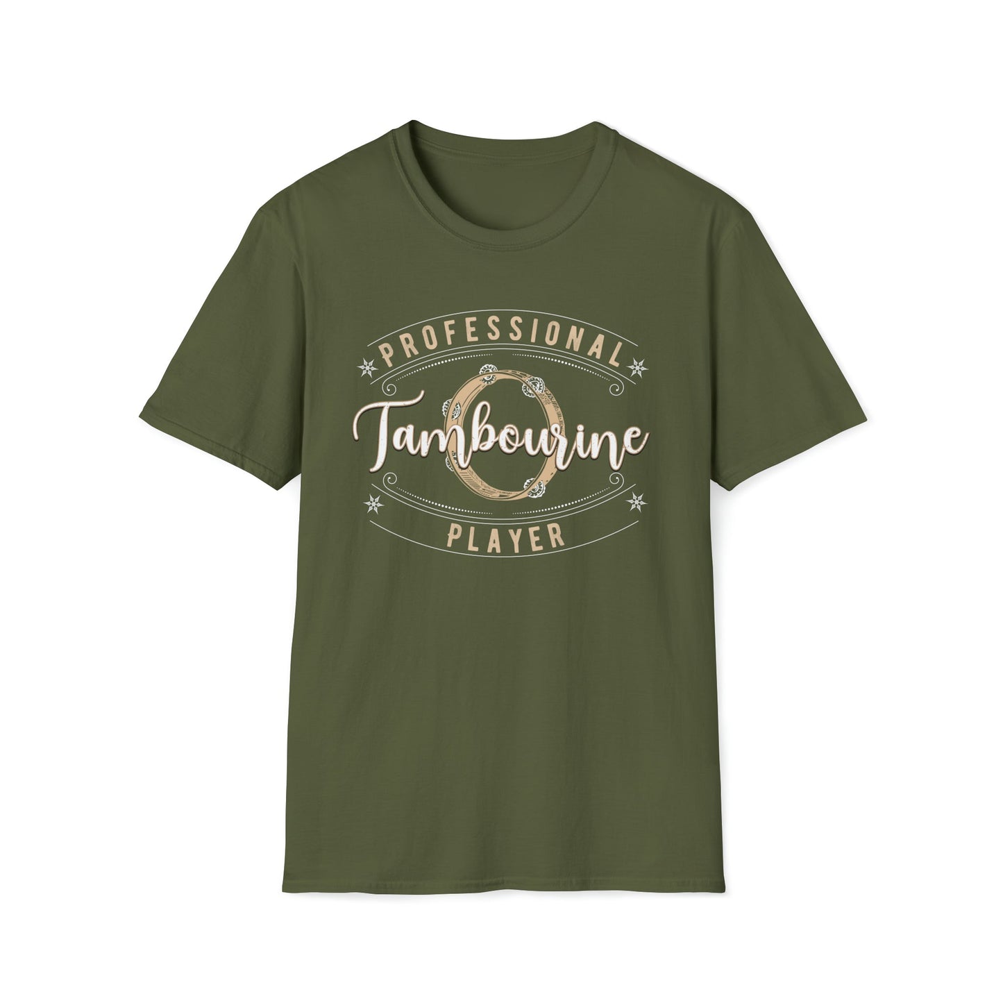Professional Tambourine Player T-Shirt mock up