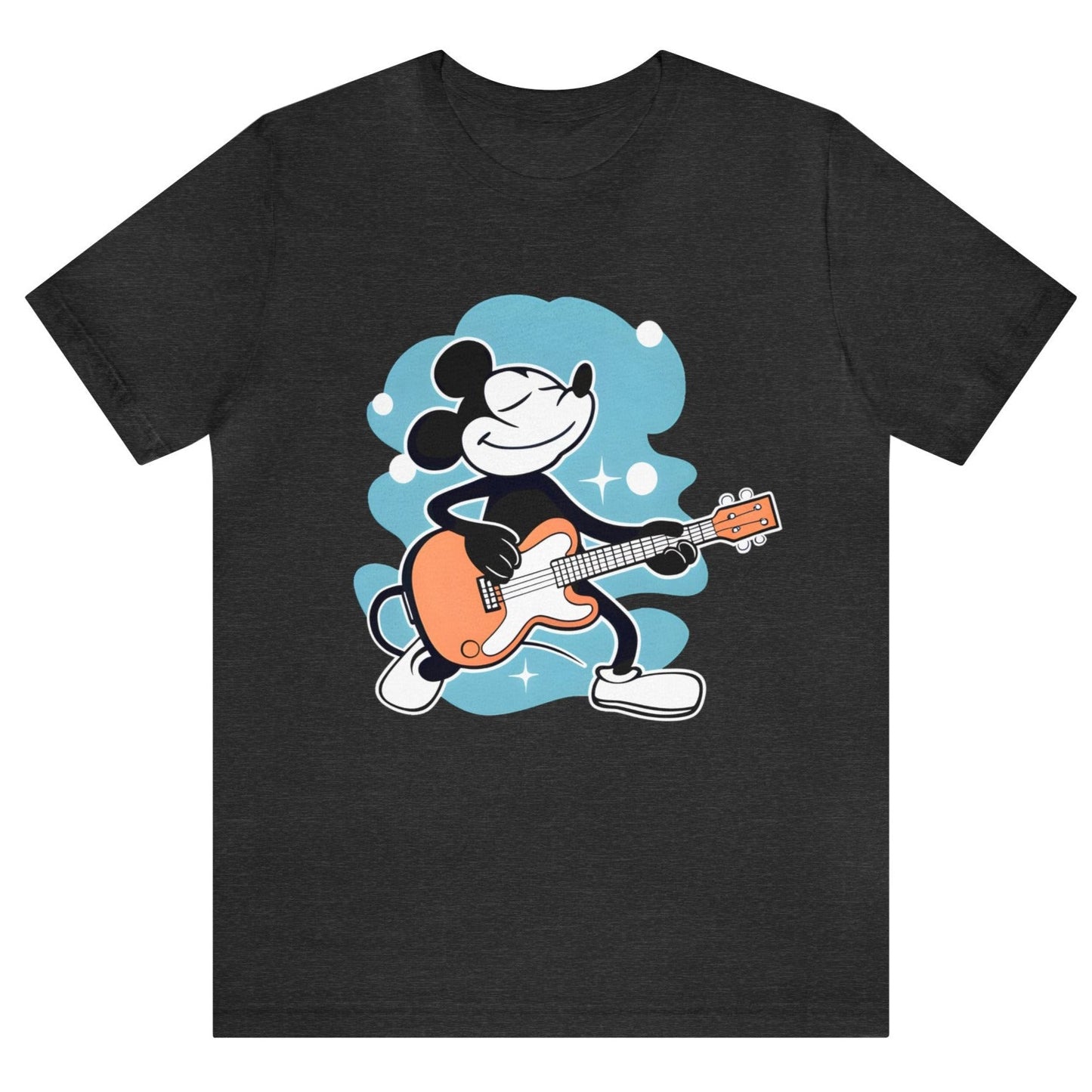 MOUSE Plays Guitar T-shirt mock up