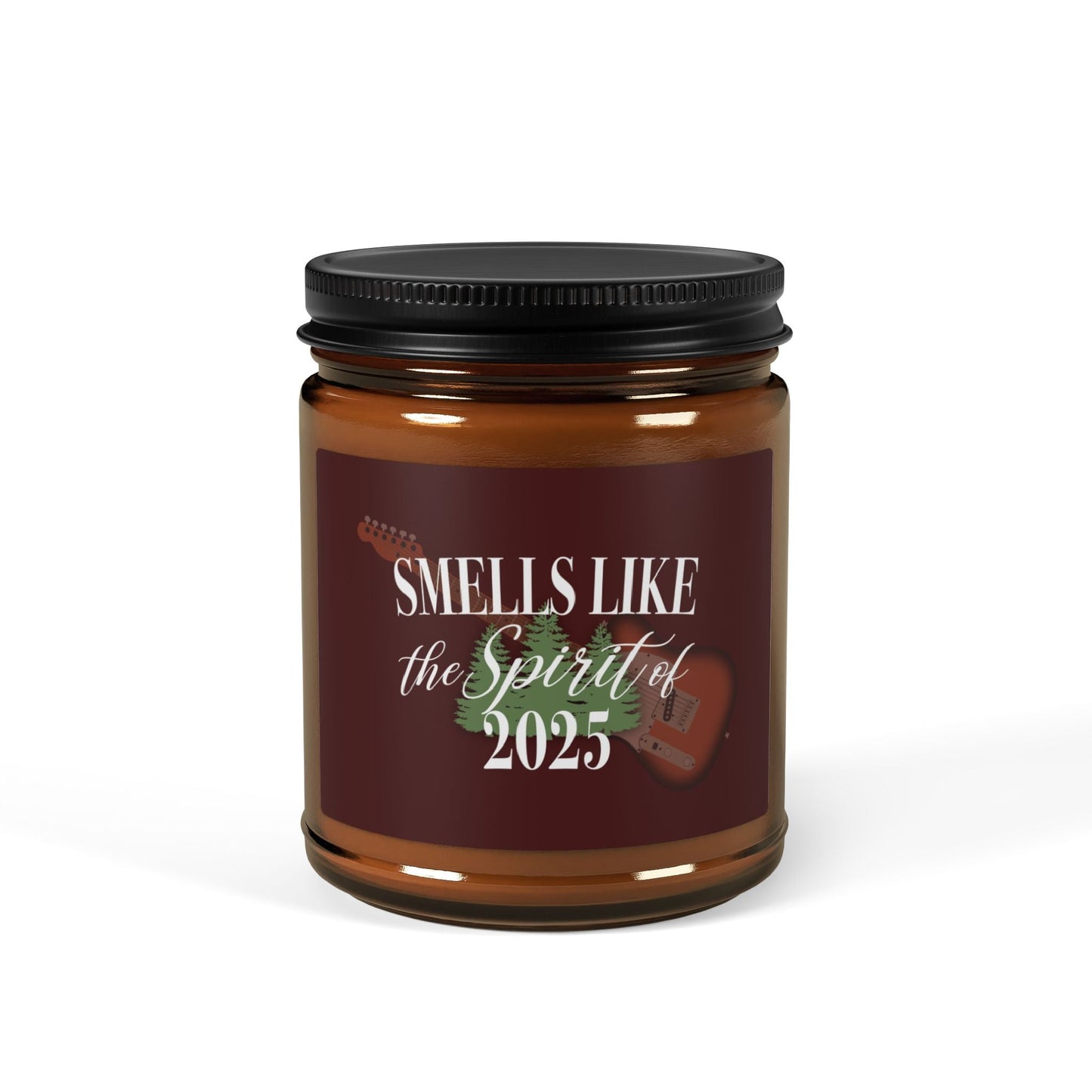 Rocker New Year Soy Candle mock up