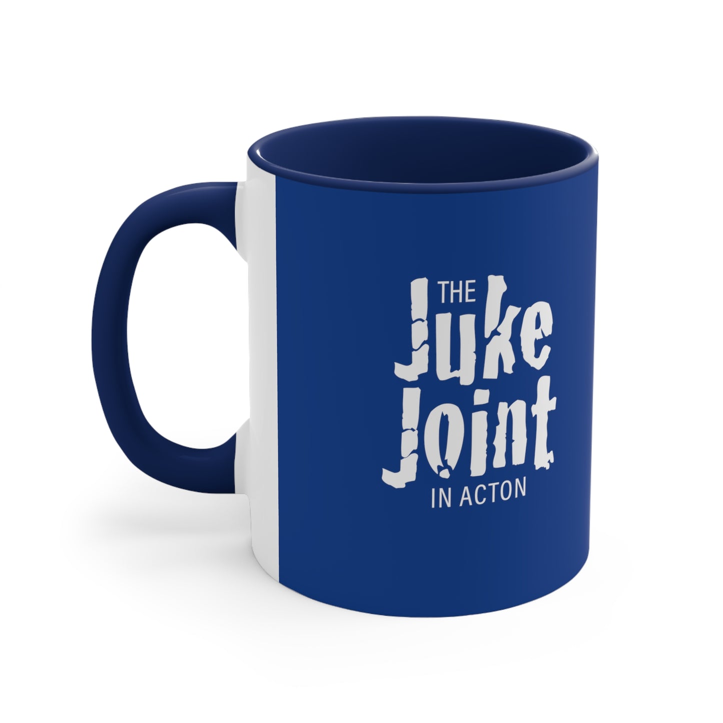 RECIPE for the BLUES Coffee Mug, with Gretsch Electric Guitar and Juke Joint in Acton logo, Music fan Gift, 11oz, Blue or Black for Blues Fans