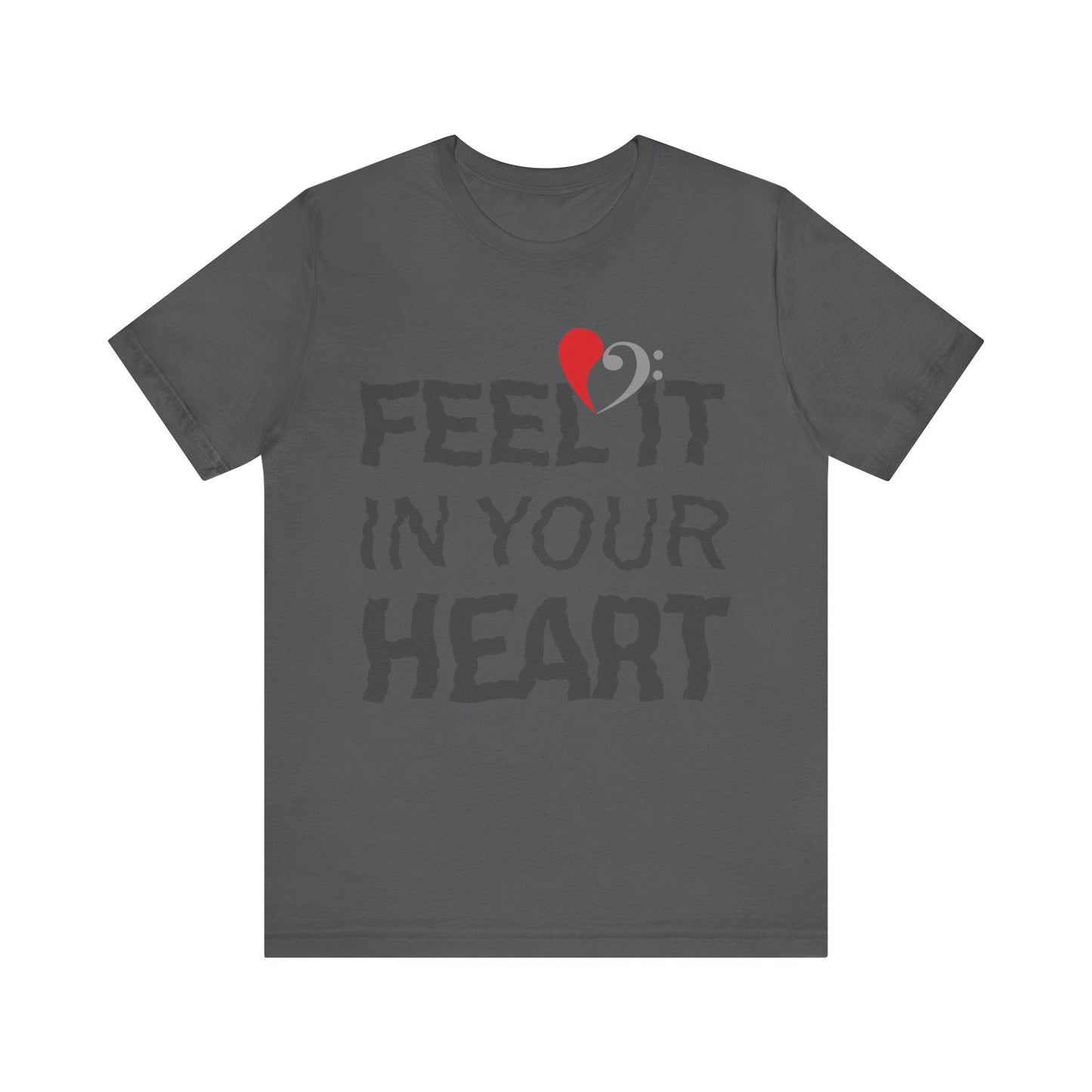 Feel It In Your Heart Bass Love T-shirt mockup