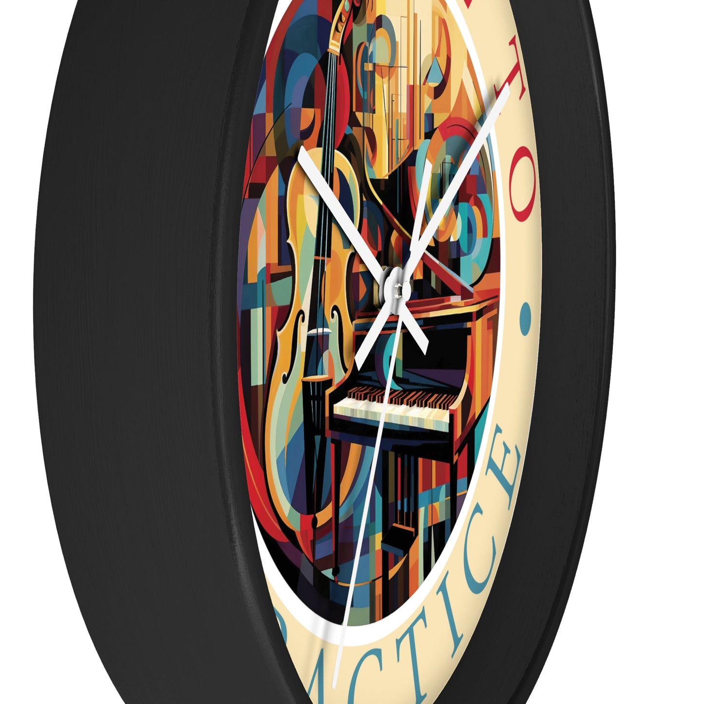 It's TIME to PRACTICE 10" Wall Clock mock up
