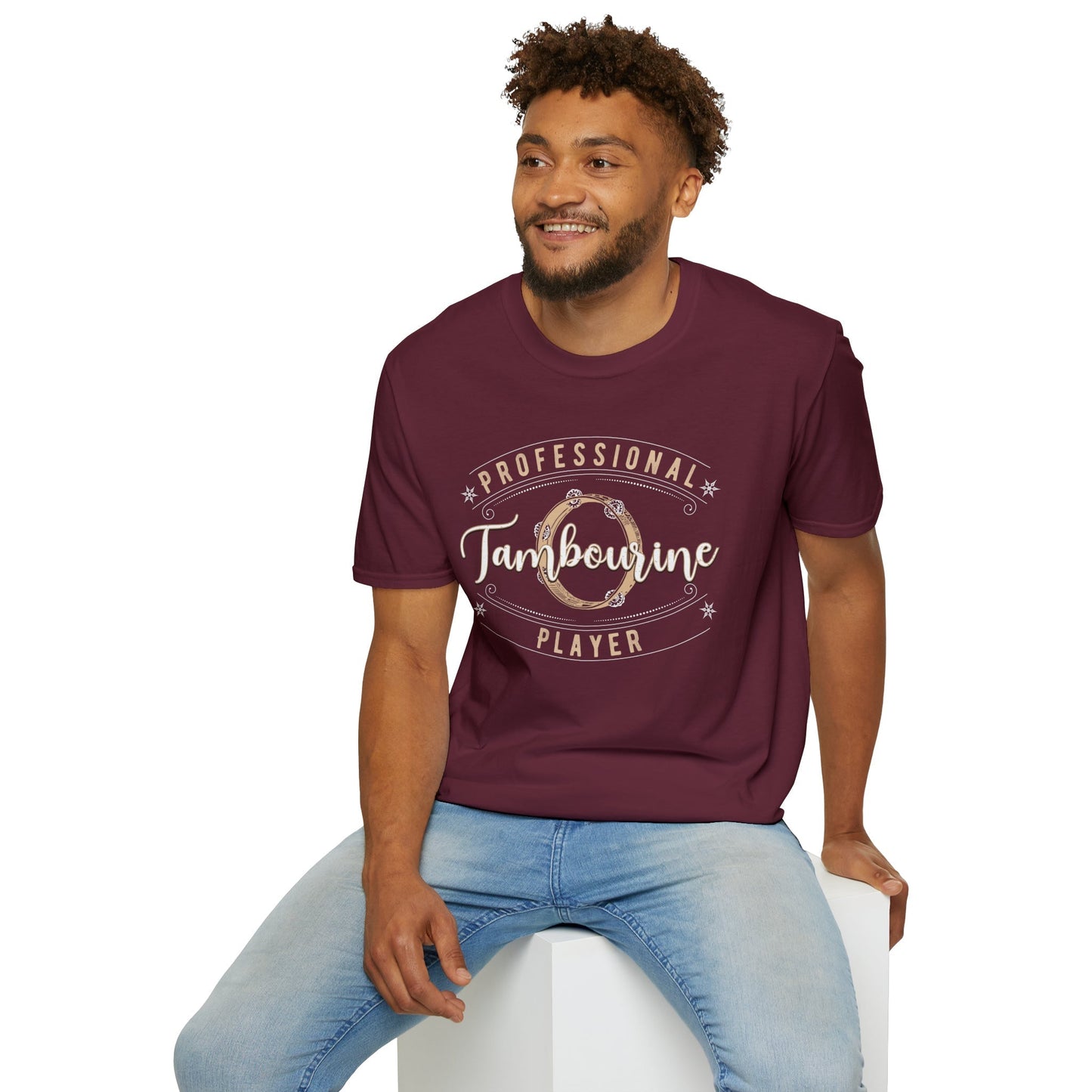 Professional Tambourine Player T-Shirt mock up