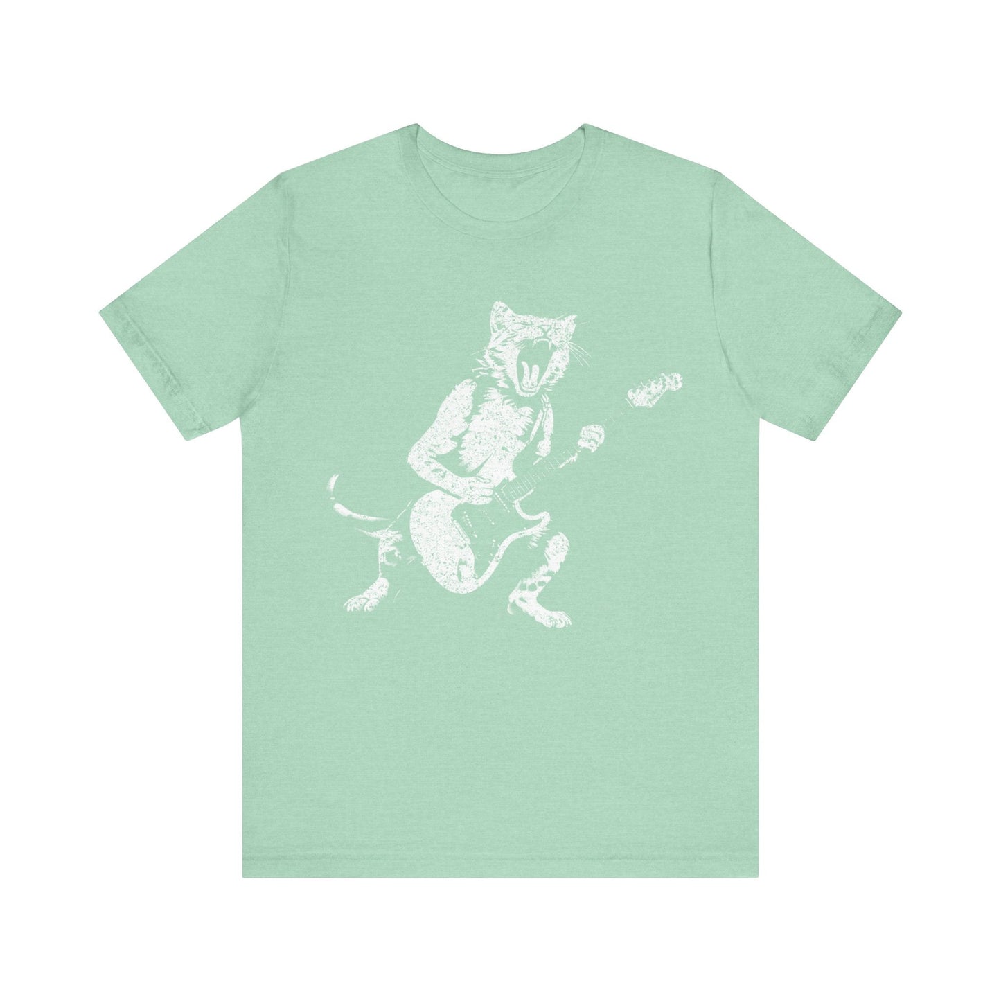 Rockin' Kitty Cat T-shirt mock up