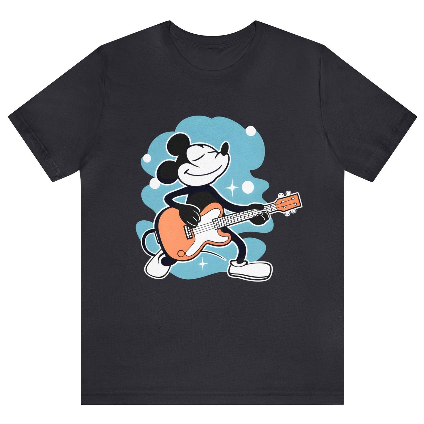 MOUSE Plays Guitar T-shirt mock up