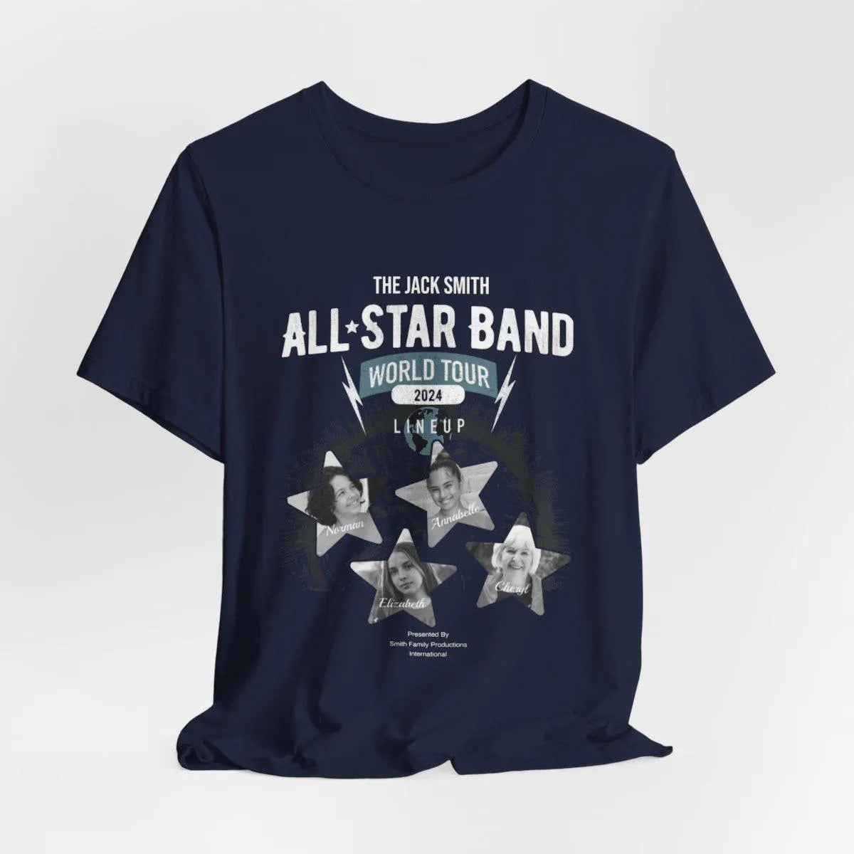 Personalized Family T-Shirt mock up