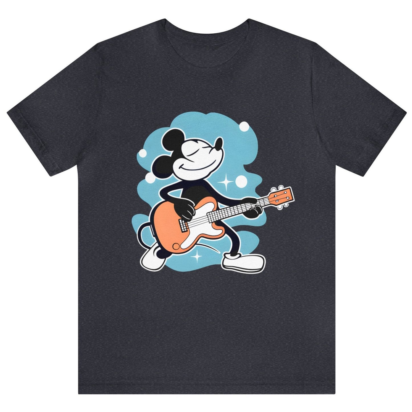 MOUSE Plays Guitar T-shirt mock up