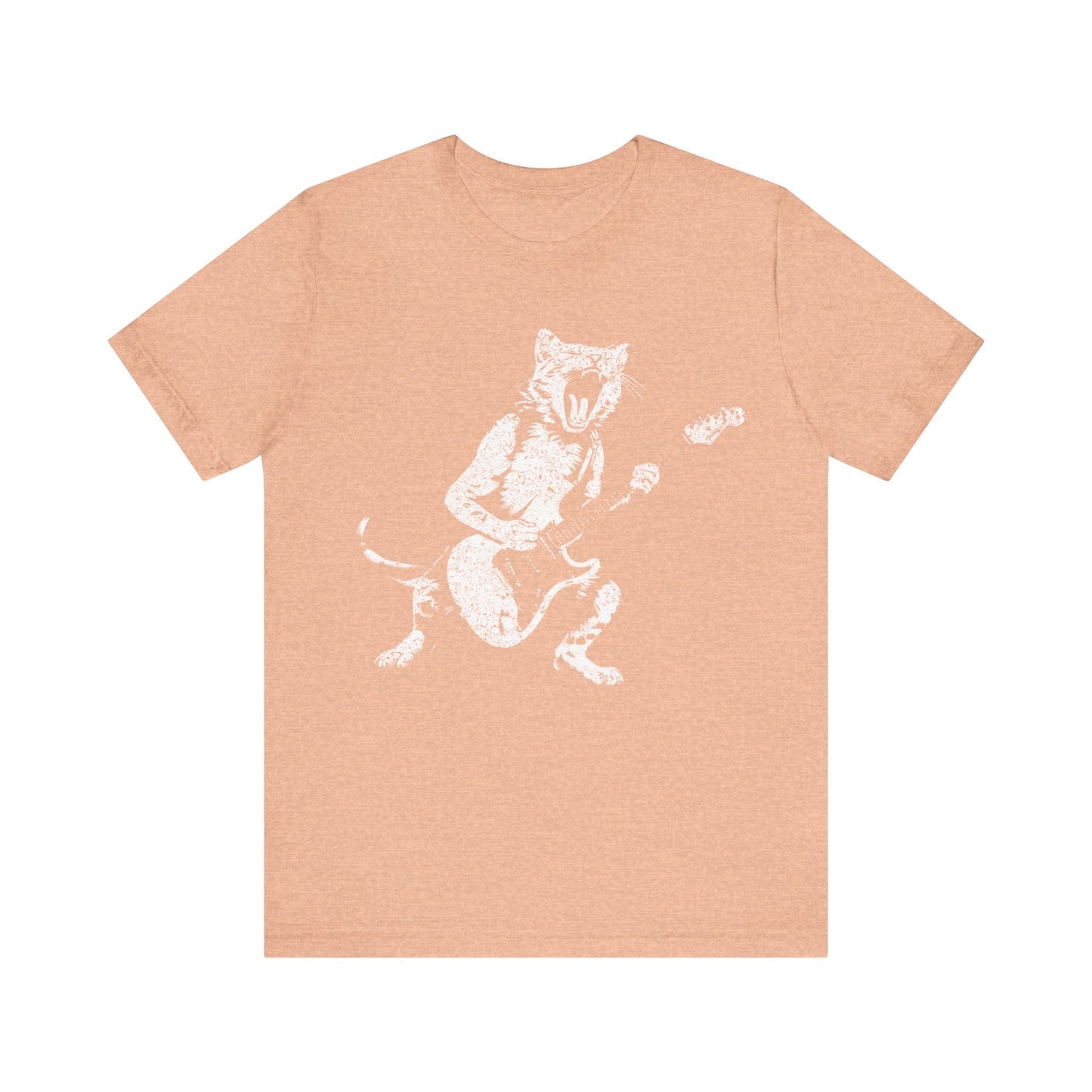 Rockin' Kitty Cat T-shirt mock up