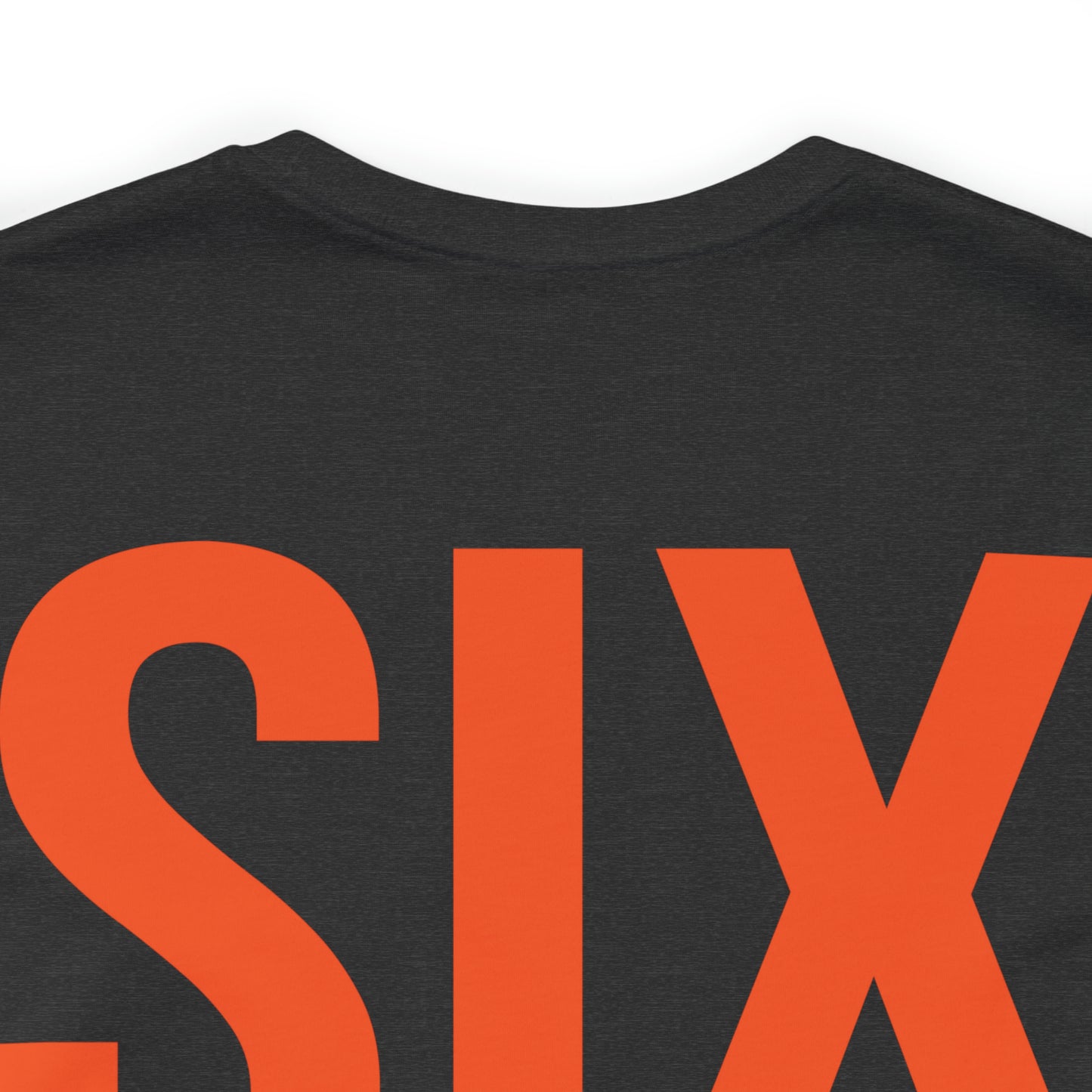 60th Birthday Gift T-shirt, SIX OH! on back, 2-sided, Unisex