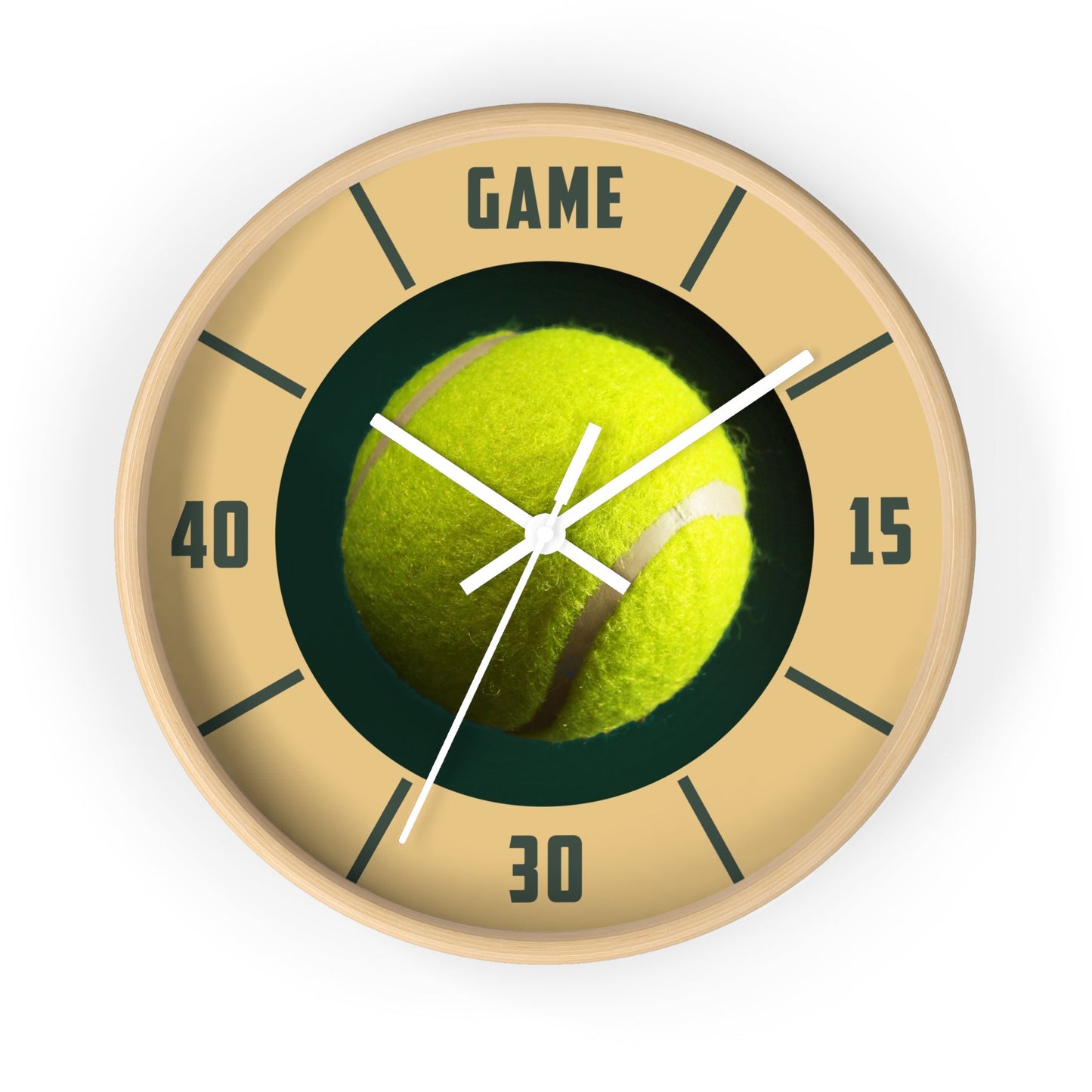 TENNIS CLOCK - 10 inch Wall Clock