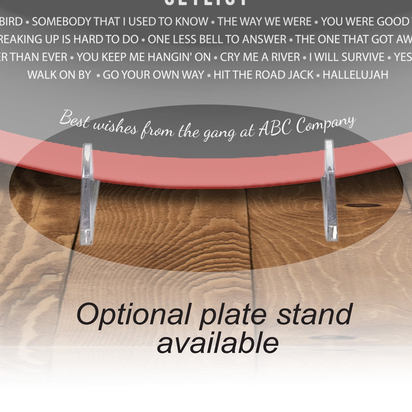 Farewell Tour Grilling Platter mockup stand