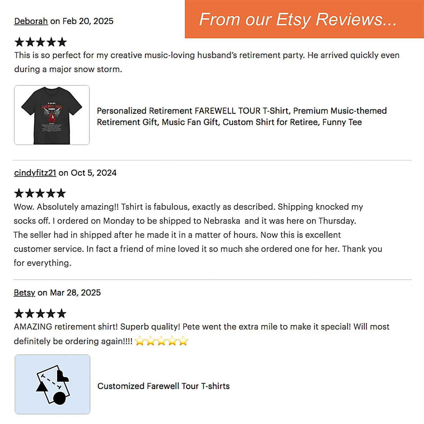 Personalized Retirement T-Shirt, FAREWELL TOUR Premium Music-themed Retirement Gift for Music Fans