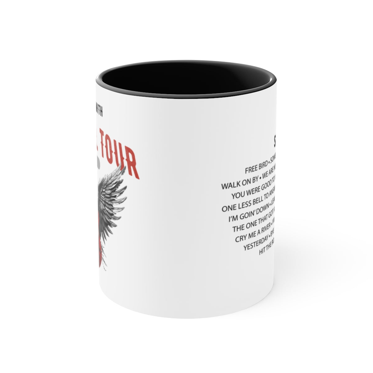 Personalized Retirement Farewell Tour Accent Mug mockup