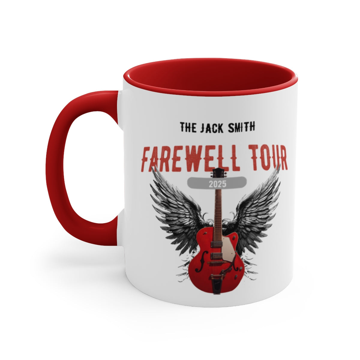 Personalized Retirement Farewell Tour Accent Mug mockup
