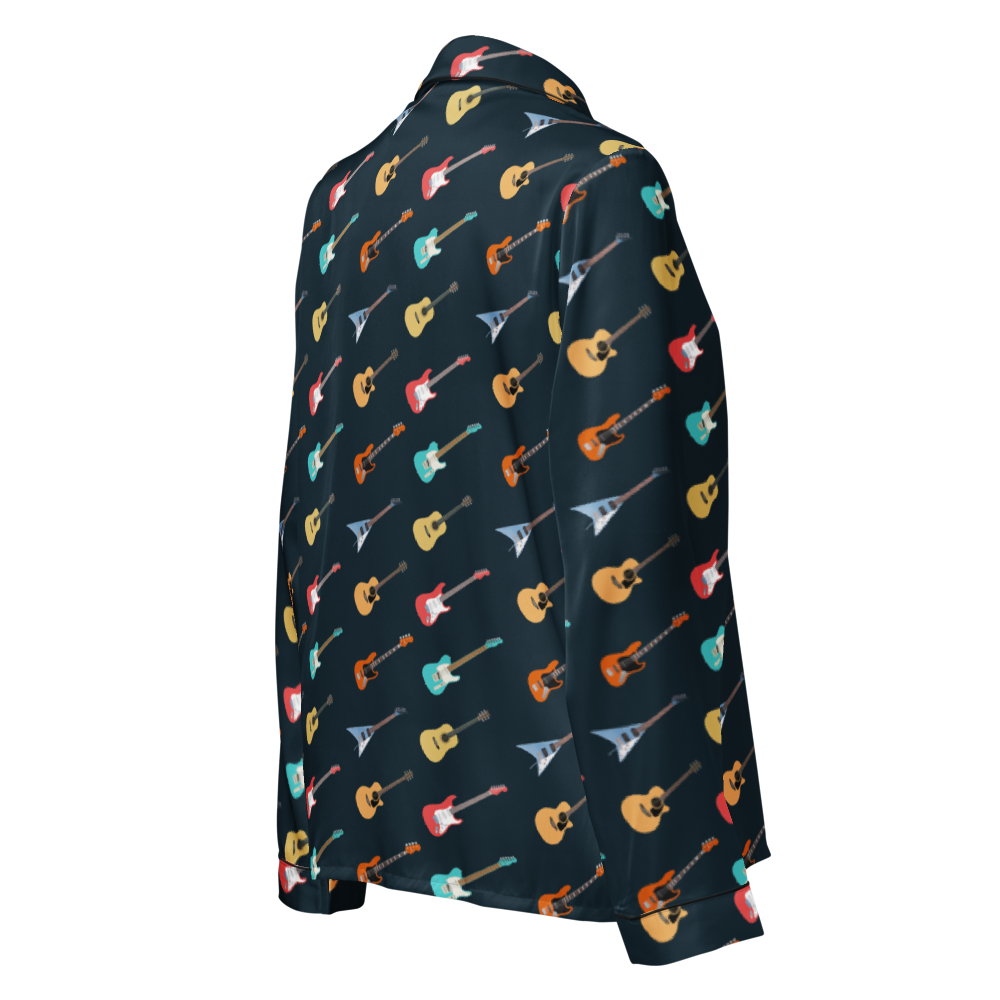 Tiny Guitars Women’s Pajama Top mockup