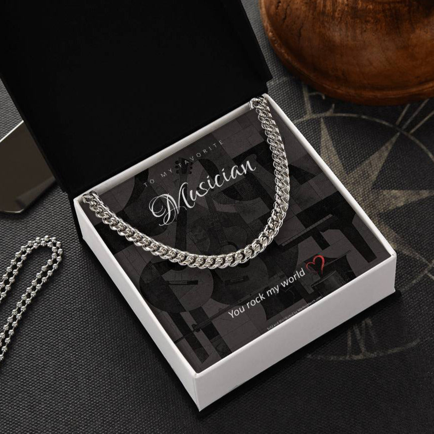Cuban Link Chain mock up