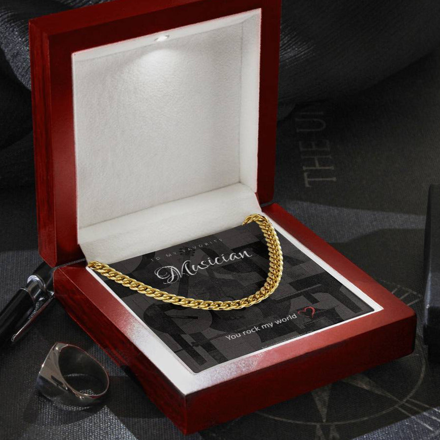 Cuban Link Chain mock up