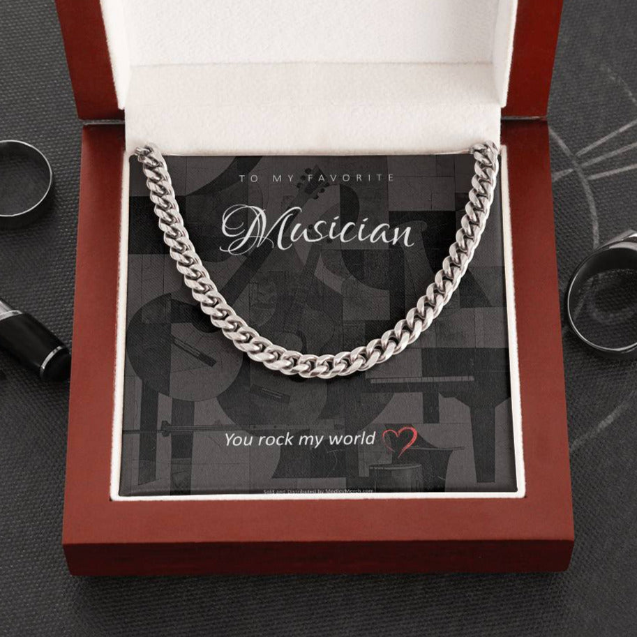 Cuban Link Chain mock up