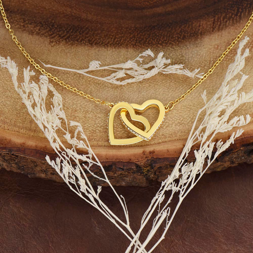 Favorite Singer Interlocking Hearts Necklace