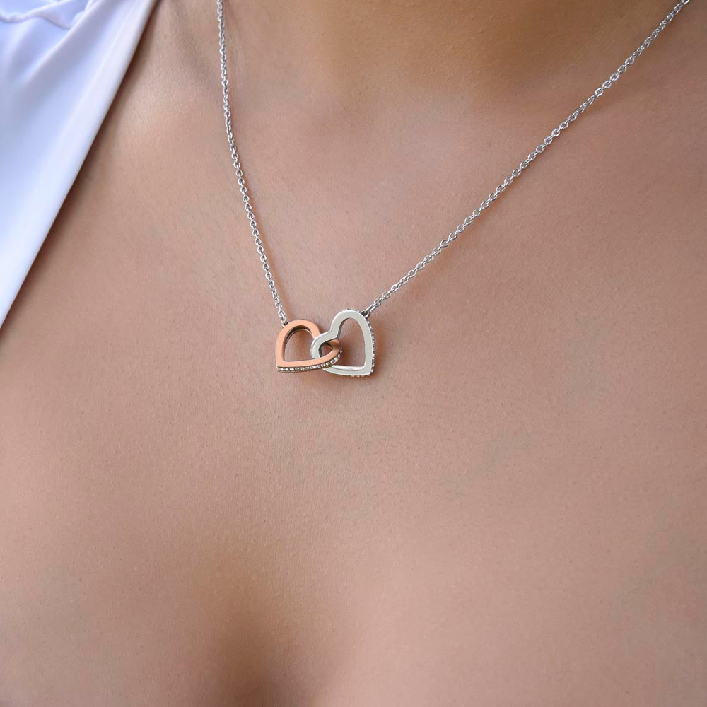 Personalized Favorite Singer necklace mock up on model