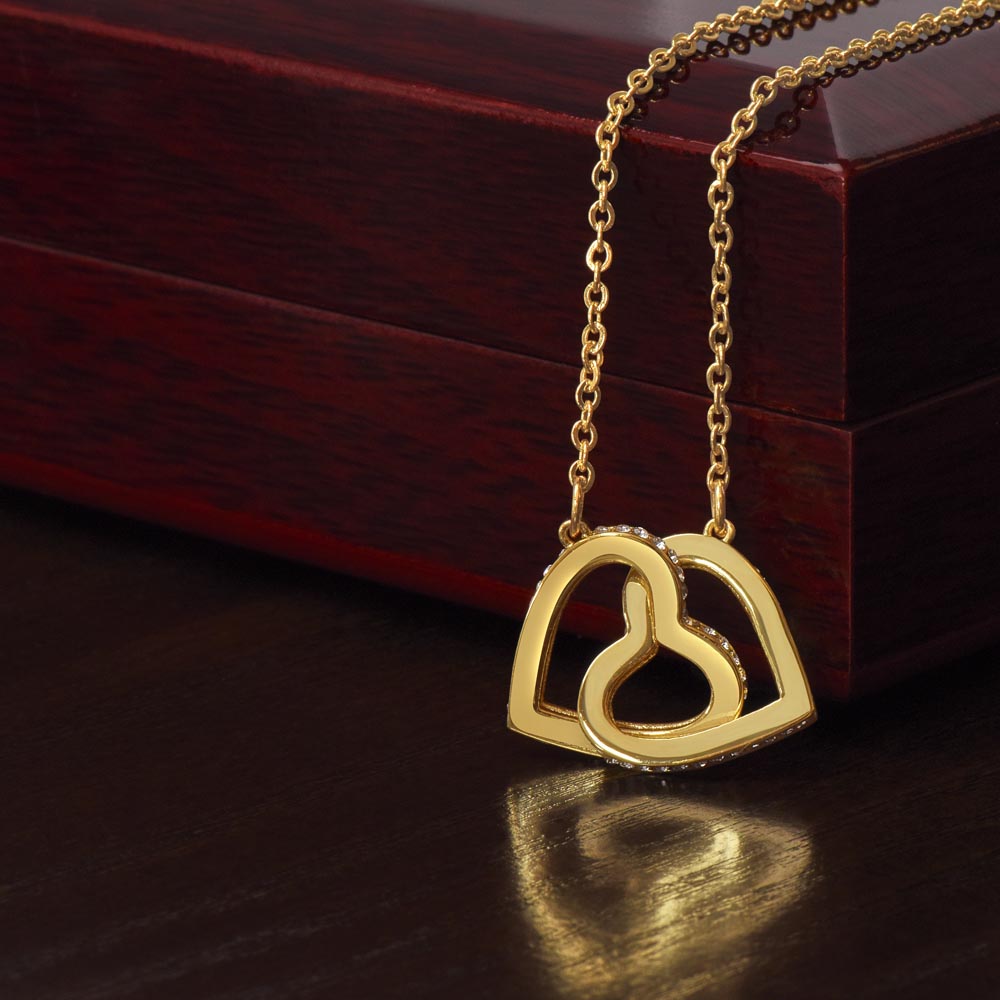 Favorite Singer Interlocking Hearts Necklace