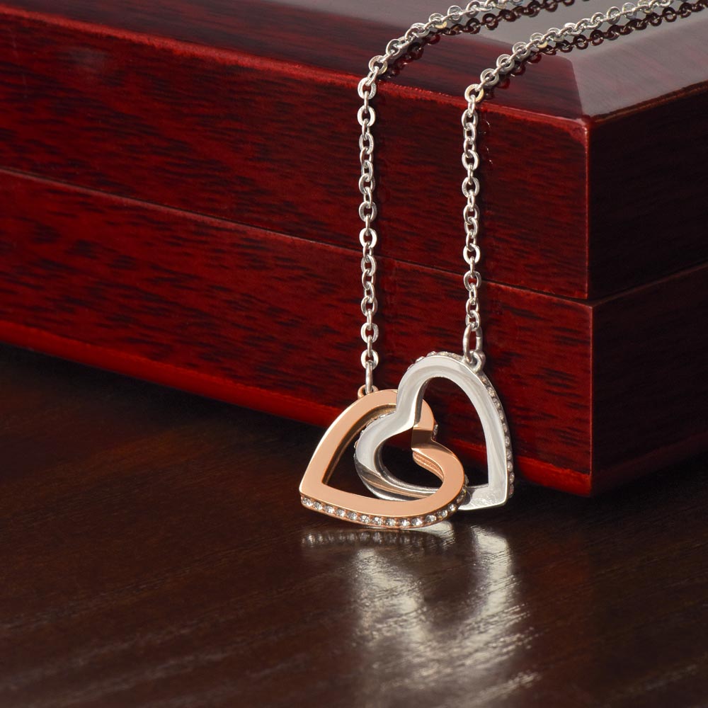 Favorite Singer Interlocking Hearts Necklace