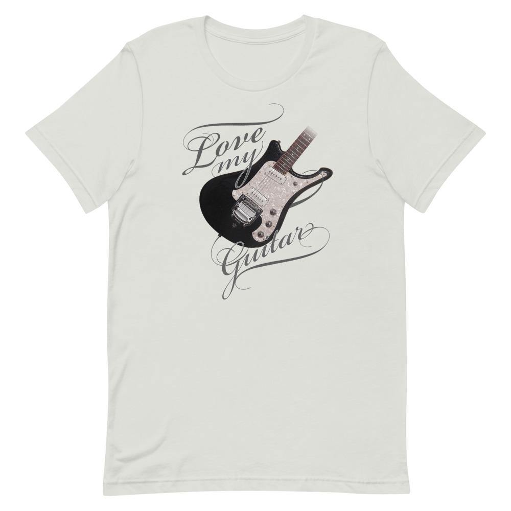 Personalized Love My Guitar T-Shirt