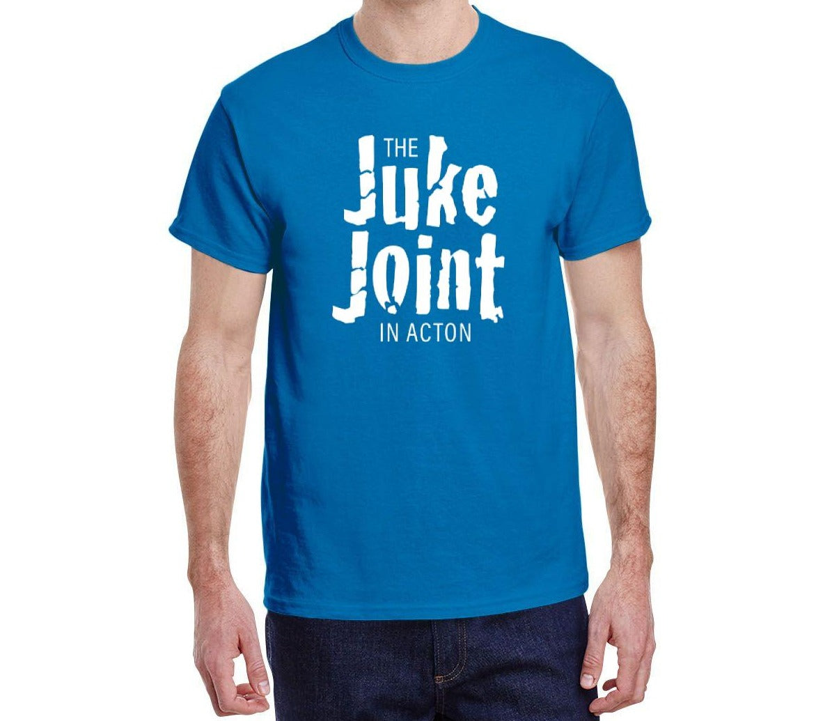 Juke Joint in Acton T-shirt (with White Logotype)