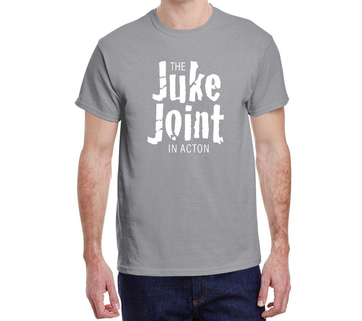 Juke Joint in Acton T-shirt (with White Logotype)