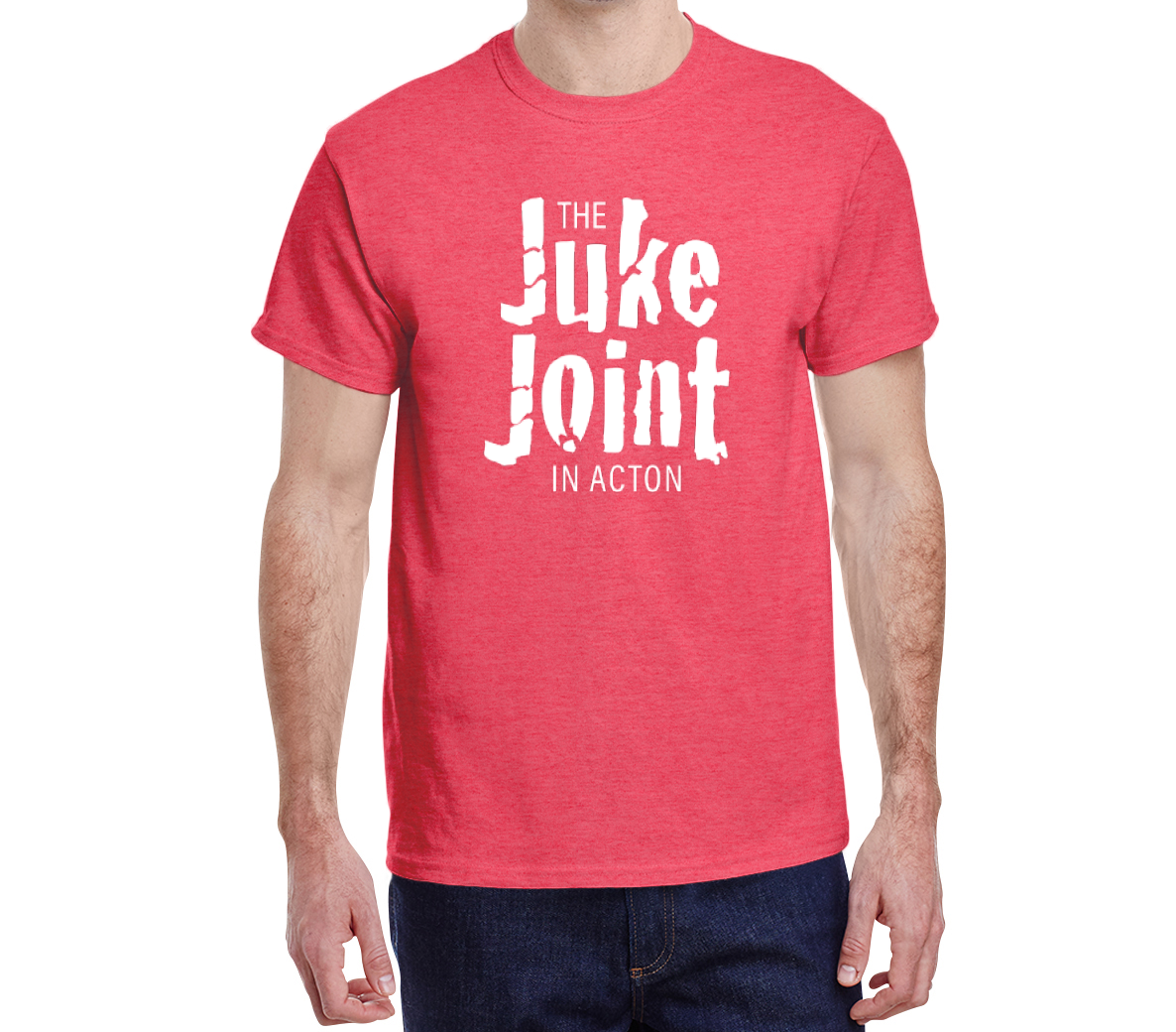 Juke Joint in Acton T-shirt (with White Logotype)