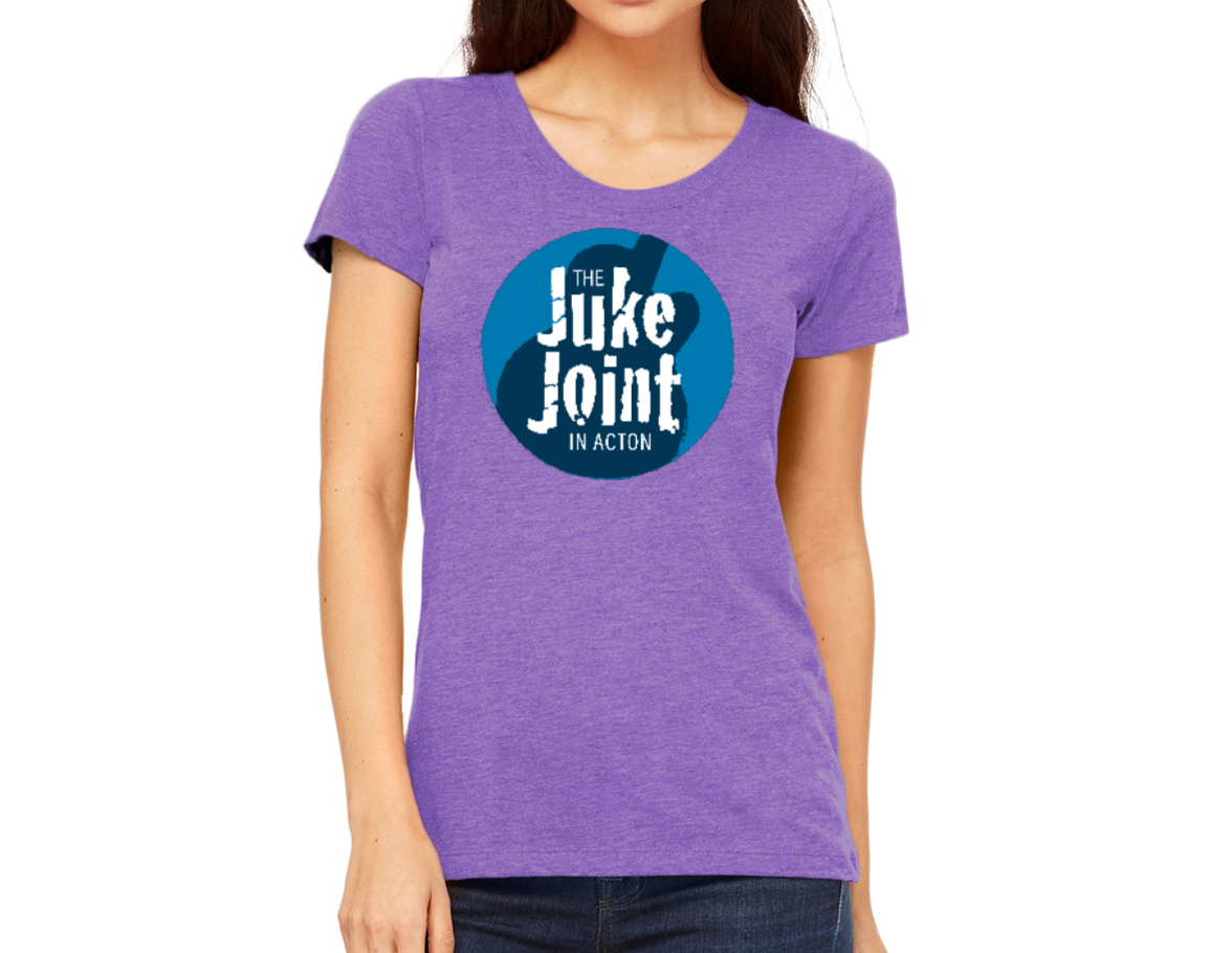 Juke Joint in Acton T-shirt - Ladies (Triblend - Circle)