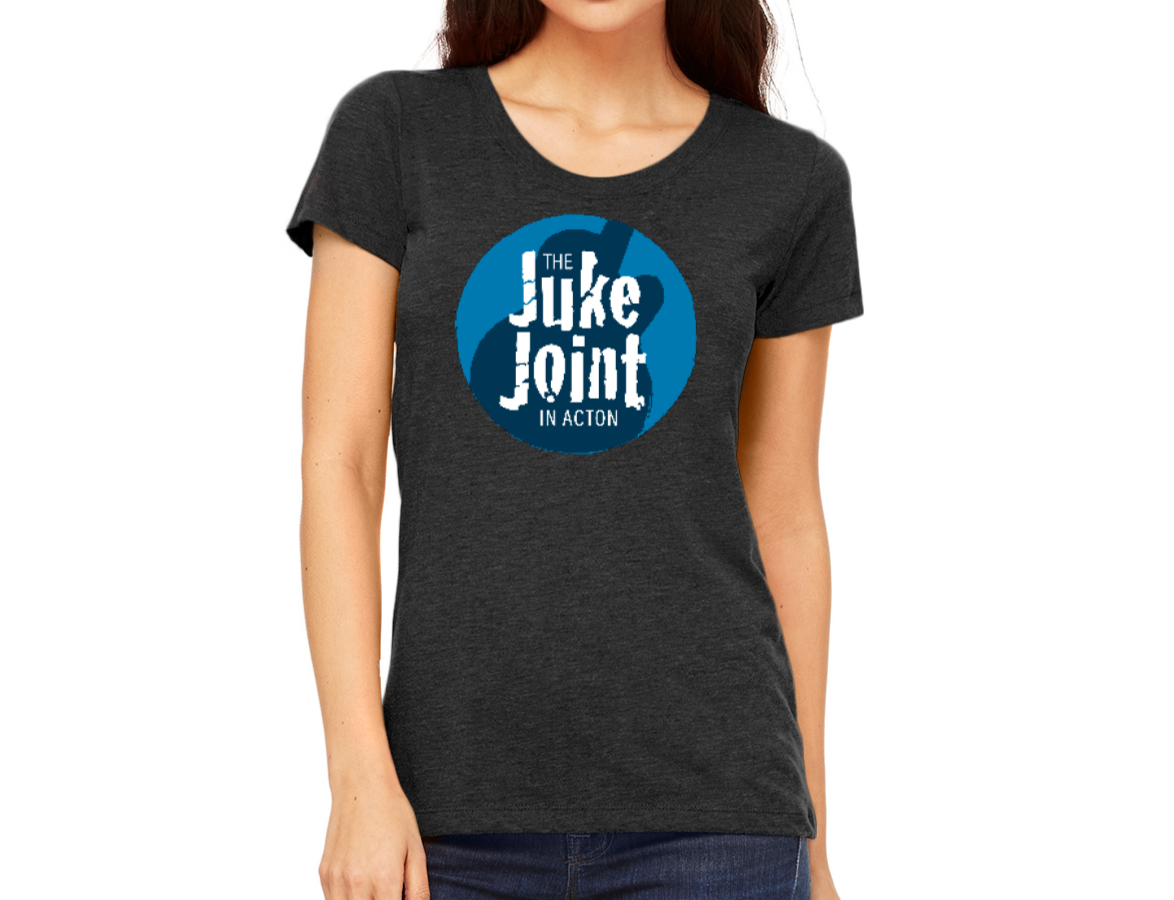 Juke Joint in Acton T-shirt - Ladies (Triblend - Circle)