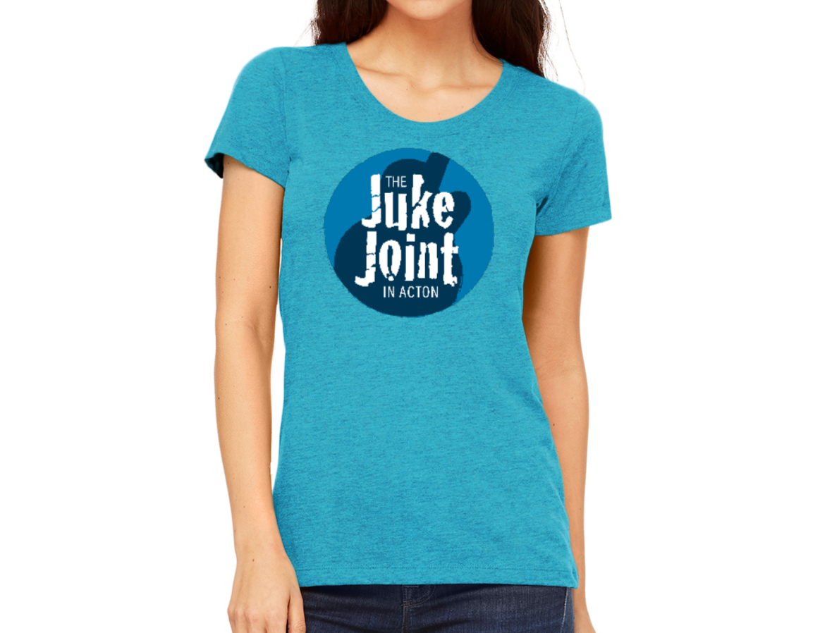 Juke Joint in Acton T-shirt - Ladies (Triblend - Circle)