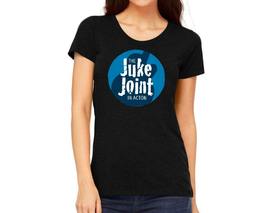 Juke Joint in Acton T-shirt - Ladies (Triblend - Circle)