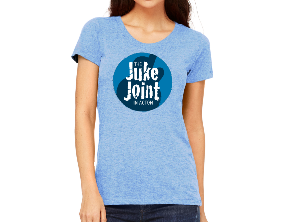 Juke Joint in Acton T-shirt - Ladies (Triblend - Circle)