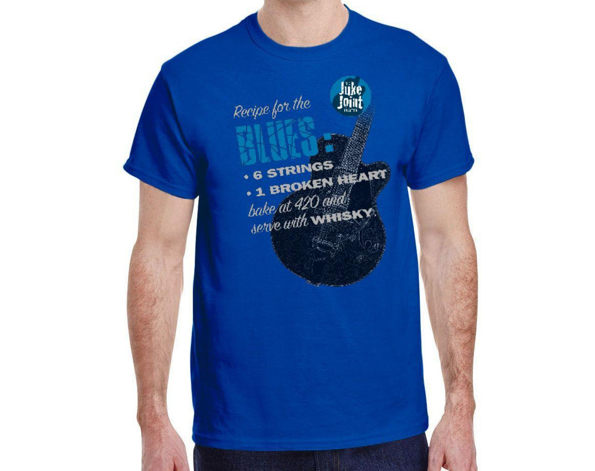 Juke Joint in Acton Recipe for the Blues T-shirt