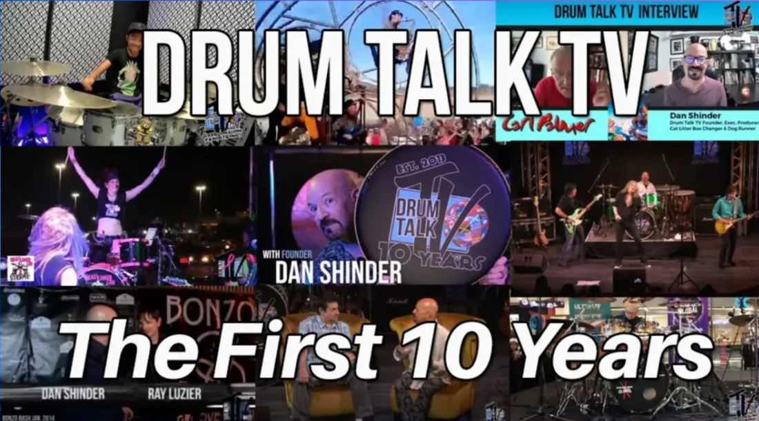 Shout out to Drum Talk TV, The Planet's Largest Online Media Brand in the World of Drumming. (for ALL music fans, not just drummers!)