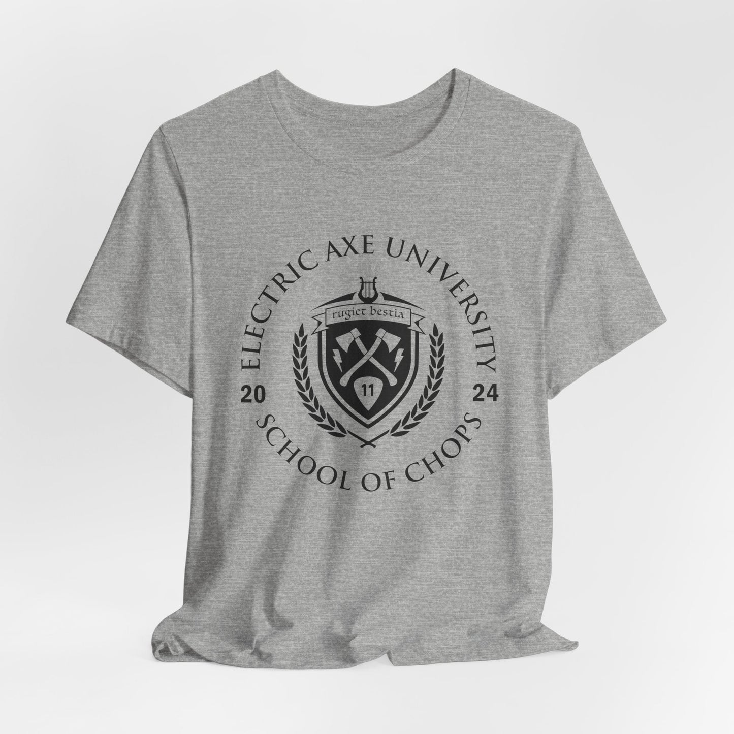 Self-Taught Guitar University T-Shirt, Funny Guitarist Tee Printify