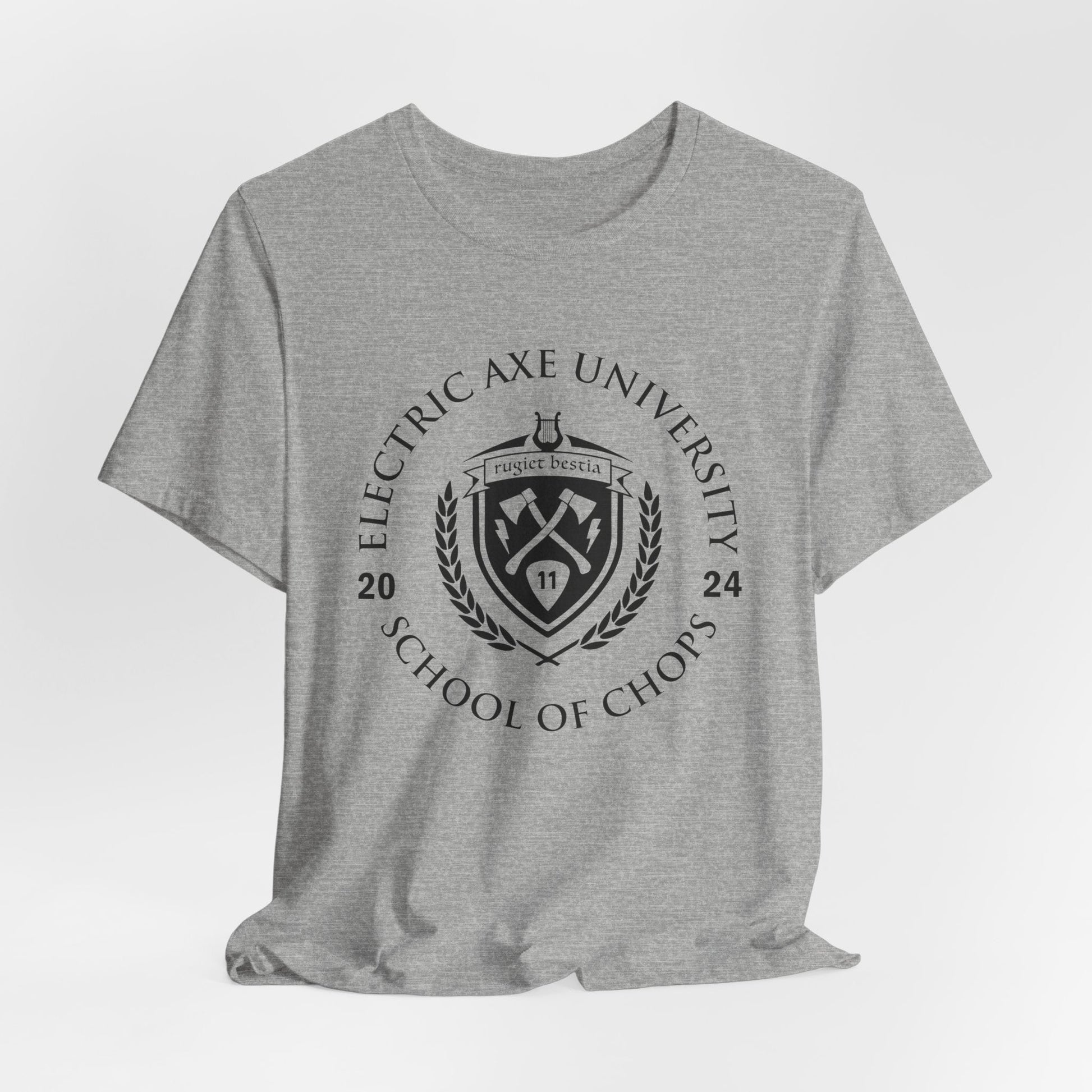 Self-Taught Guitar University T-Shirt, Funny Guitarist Tee Printify