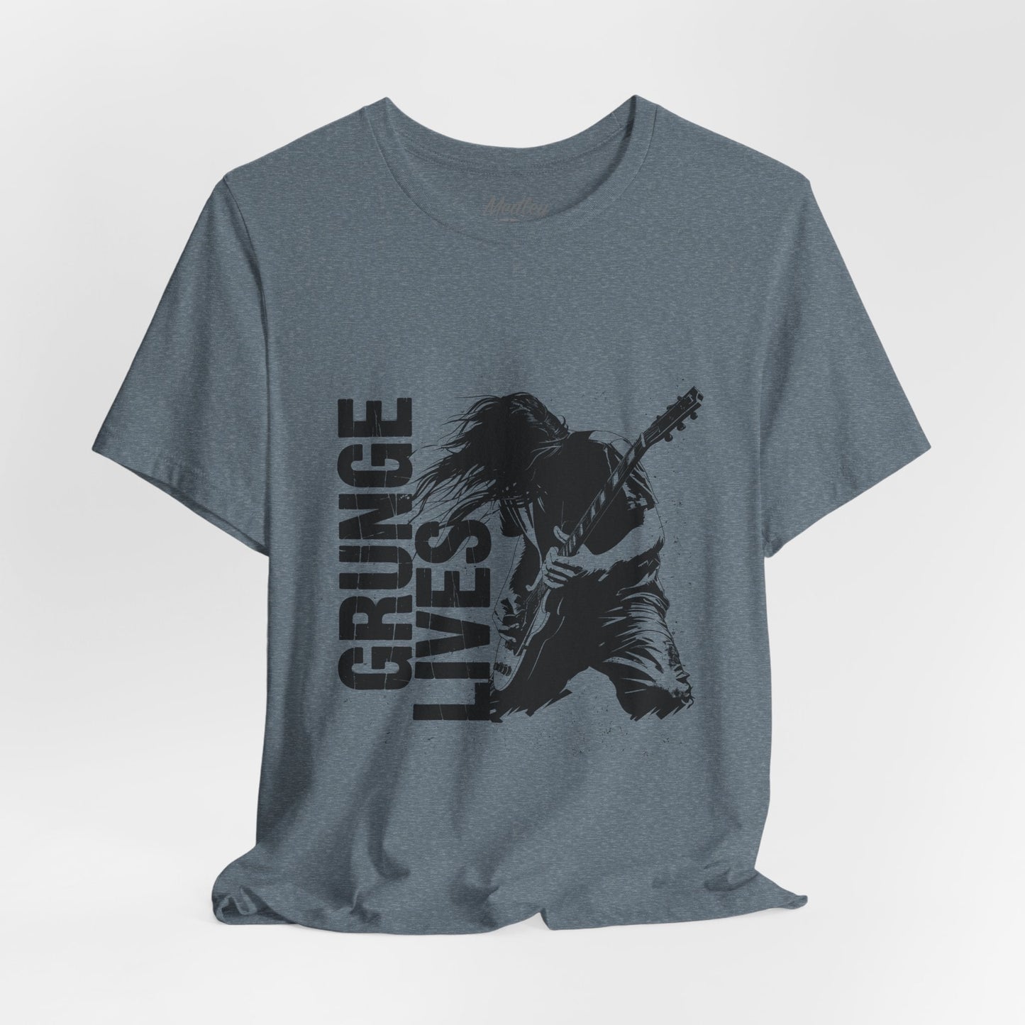 Grunge Lives T-shirt, Music Gift for Guitar Players and Rock fans Printify