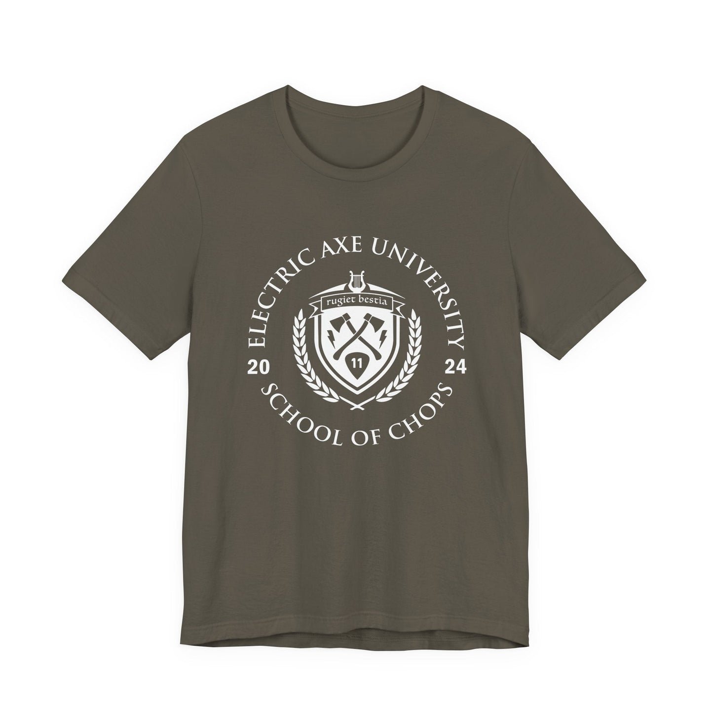Self-Taught Guitar University T-Shirt, Funny Guitarist Tee Printify