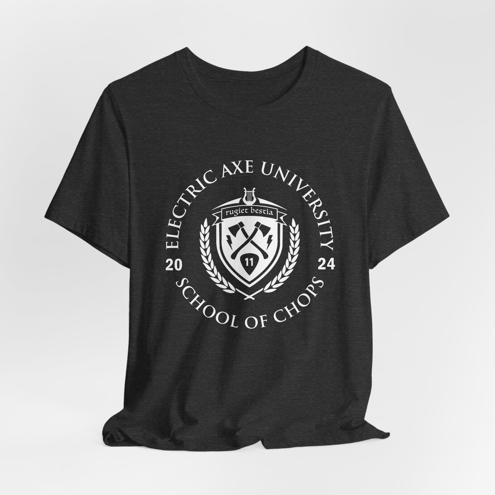 Self-Taught Guitar University T-Shirt, Funny Guitarist Tee Printify