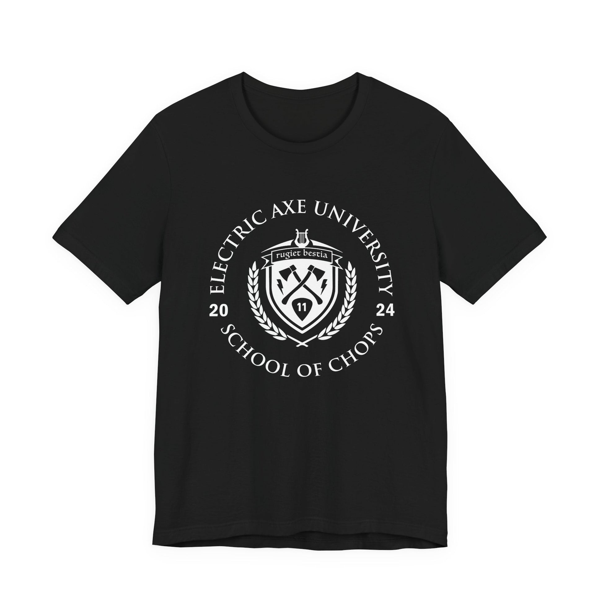 Self-Taught Guitar University T-Shirt, Funny Guitarist Tee Printify